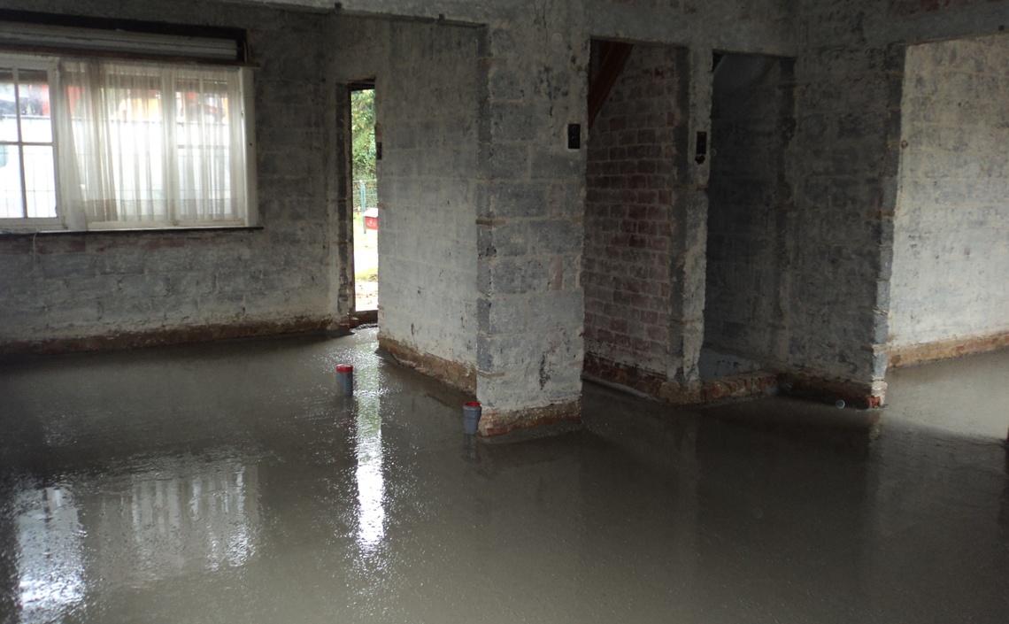 Funderingswerken: privé- woning