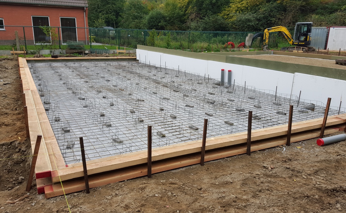 Funderingswerken privé-woning & atelier